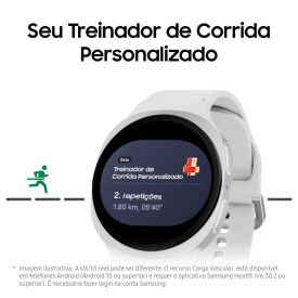 Relógio Samsung Galaxy Watch8 Smartwatch 44Mm Galaxy Ai Tela em Cristal - Grafite
