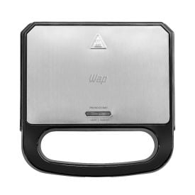 Sanduicheira Grill em Inox WAP WS750 com Aquecimento Rápido Speed Heat