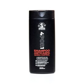 Shampoo Anticaspa Queda Control 200Ml 4 Por 1 - Barba De Respeito