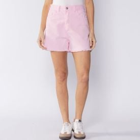 Short Feminino De Sarja Mom Boby Blues