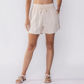 Short Feminino Sarja Linho Patricia Foster Linho