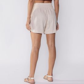 Short Feminino Sarja Linho Patricia Foster Linho
