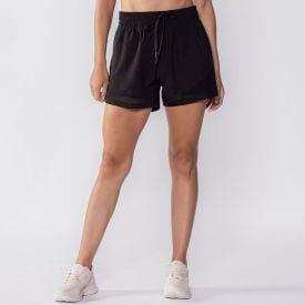 Short Fitness Feminino Duplo Com Bolso Scream