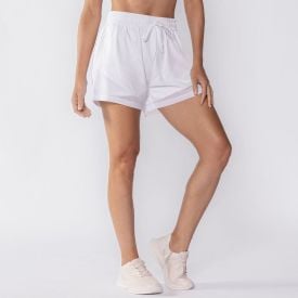 Short Fitness Feminino Duplo Com Bolso Scream