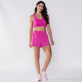 Short Fitness Feminino Duplo Tactel Scream