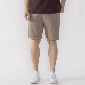 Short Masculino Com Elástico Thing Caqui