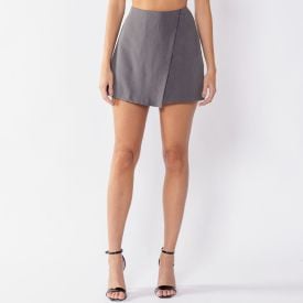 Short Saia Feminino De Alfaiataria Boby Blues