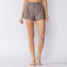 Short Saída De Praia Feminino Onça Boby Blues