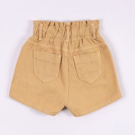 Short Sarja Clochard Infantil Menina 4 a 10 Anos Marmelada