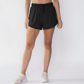 Short Fitness Feminino Duplo Tactel Scream