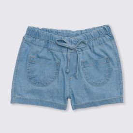 Shorts 1 a 3 anos Jeans Clochard + Bolsos Yoyo Kids Jeans