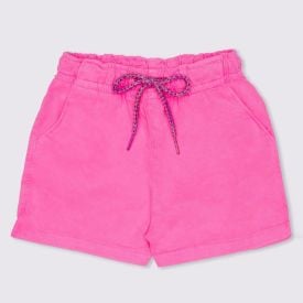 Shorts 1 a 3 anos Menina Sarja Jogger Yoyo Kids