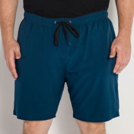 Shorts Plus Size com Elastano Liso Marc Alain Plus