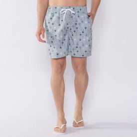 Shorts Tactel Estampado Marc Alain Black25-04