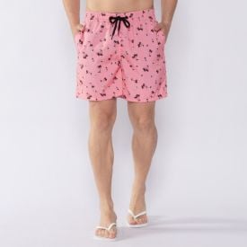 Shorts Tactel Estampado Marc Alain Black25-11