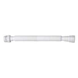 Sifão Ajustável Sanfonado Universal 150Cm Branco Durin - 00309