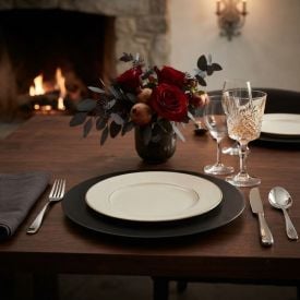 Sousplat Basic Havan - Preto