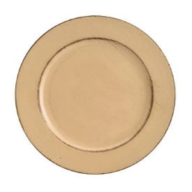 Sousplat Opala Plástico Lyor - Patinado