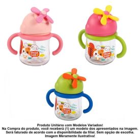 Squeeze Infantil com Alça 300Ml Flashgoods - Sortido