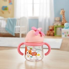 Garrafa Squeeze Infantil com Alça 300Ml Flashgoods - Sortido