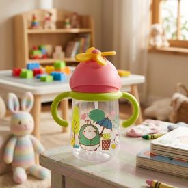 Squeeze Infantil com Alça 500Ml Flashgoods - Sortido