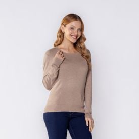 Suéter Feminino Gola Redonda Patricia Foster