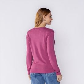 Suéter Feminino Gola Redonda Patricia Foster