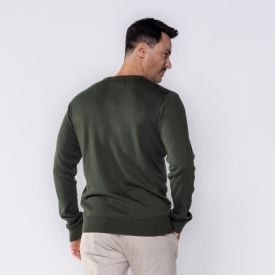 Suéter Masculino De Tricot Gola Redonda Marc Alain