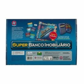 Super Banco Imobiliário Com Cartão Estrela - Colorido
