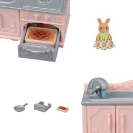 Sylvanian Families Conjunto Cozinha Da Mamãe Coelho Raio De Sol - 5776