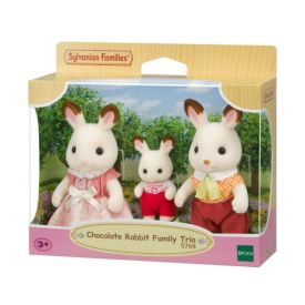 Sylvanian Families Conjunto Família Coelhos De Chocolate Epoch - 5768