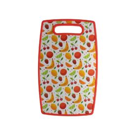 Tábua Para Corte De Plástico Lyor 30 Cm - Frutas Vermelha