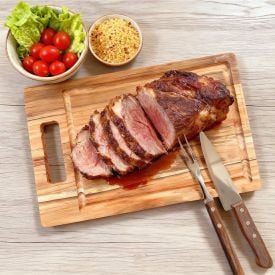 Kit para Churrasco Teca 3 Peças Stolf