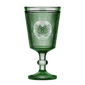 Taca Borboleta Em Vidro 325Ml A17cm Cor Verde
