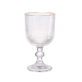 Taça Cameratta Filete Dourado Hauskraft - 370ml