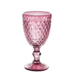 Taça de Água Bico de Jaca Havan Casa 320Ml - Rosa Diamante
