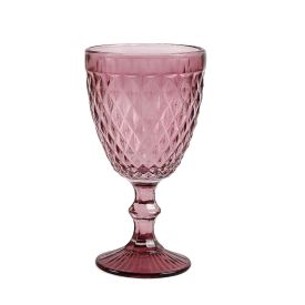 Taça de Água Bico de Jaca Havan Casa 320Ml - Rosa Diamante