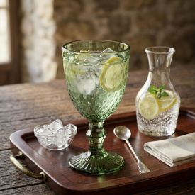 Taça de Água Bico de Jaca Havan Casa 320Ml - Verde