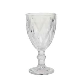 Taça de Àgua Bico de Jaca Diamond Havan Casa 325Ml - Transparente