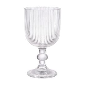 Taça De Água Vidro Transparente Cameratta 365Ml  - Transparente