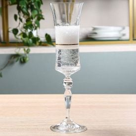 Taça de Champanhe Bohemia Grace 190Ml - Transparente