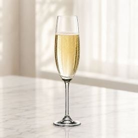 Taça Cristal Bohemia Requinte 220Ml - Transparente