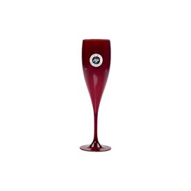 Taça De Champanhe Plástico Cancun Dup 170Ml - Vermelho Rubi