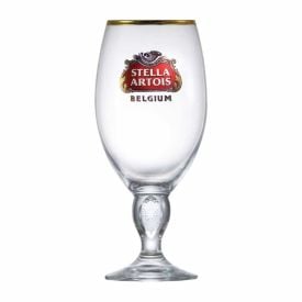 Taça de Vidro Stella Artois Belgium Ruvolo - 400ml