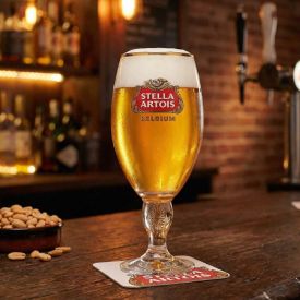 Taça de Vidro Stella Artois Belgium Ruvolo - 400ml