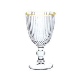 Taça de Vinho Laure Allmix 330Ml - Filete Dourado