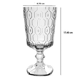 Taça Favos Cristal Ecológico 360Ml