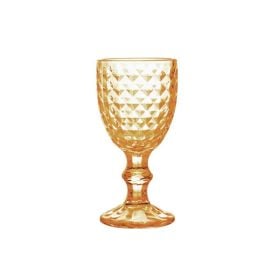 Taça Licor Vidro Bico De Abacaxi Lyor 50Ml - Ambar