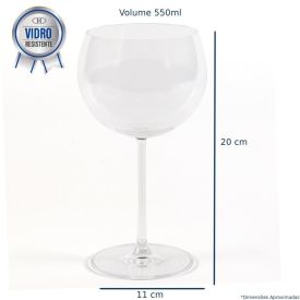 Taça Para Gin De Vidro Pasabahçe 550Ml - Transparente