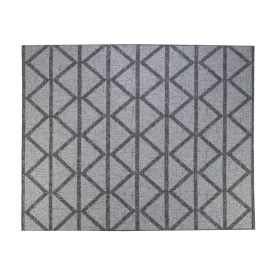 Tapete Para Quarto E Sala 2,00X2,50 M Amazonas Sisal Havan Casa - Geométrico Cinza 